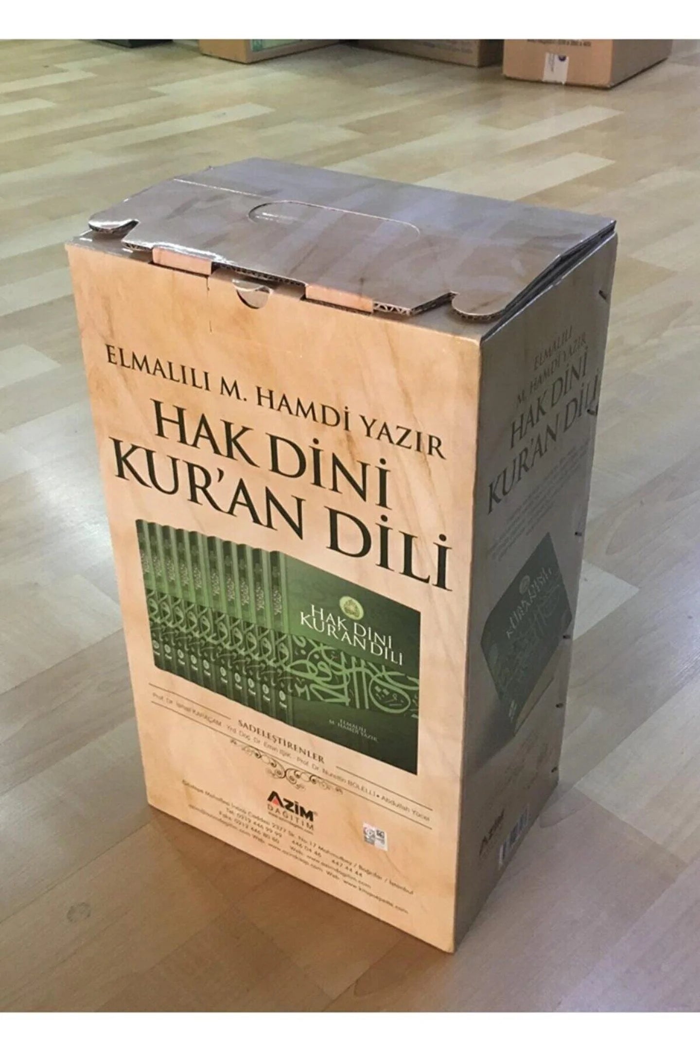 Hak Dini Kuran Dili Tefsiri Elmalılı Hamdi Yazır Seti (10 Cilt Karton Kapak)