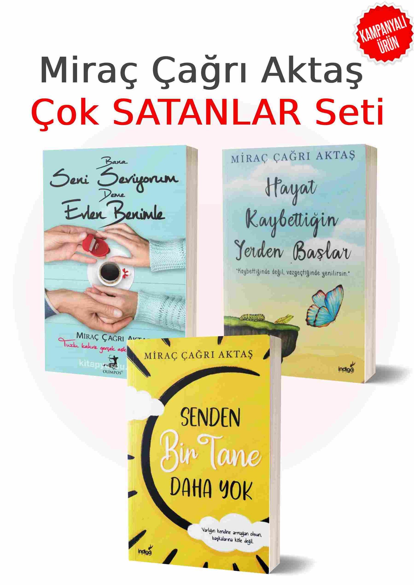 Miraç Çağrı Aktaş Çok Satanlar Seti (3 Kitap)