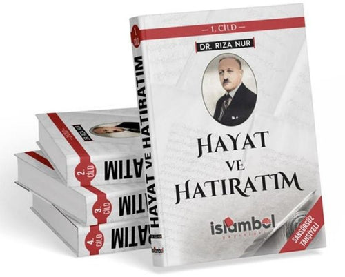 Hayat ve Hatıratım Rıza Nur | 4 Kitap Takım (Kadir Mısıroğlu Baskı Tekrarı)