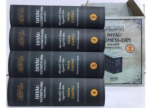 İmam Gazali İhyau Ulumid'din Seti (4 Cilt Büyük Boy)