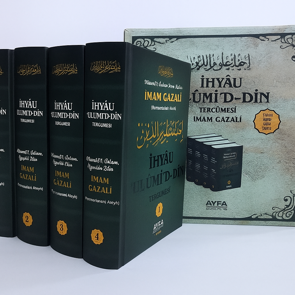 İmam Gazali İhyau Ulumid'din Seti (4 Cilt Büyük Boy)