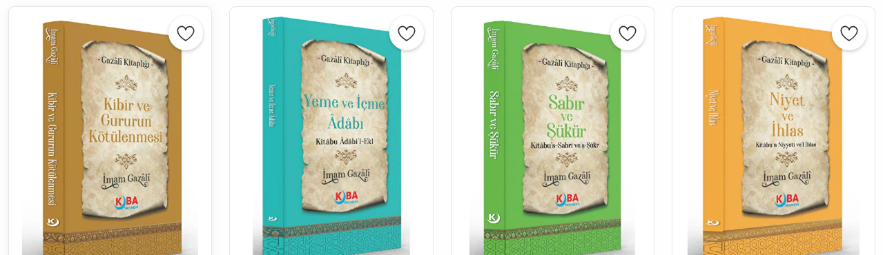 İmam Gazali: Maneviyat ve Arınma Seti 30 Kitap Takım