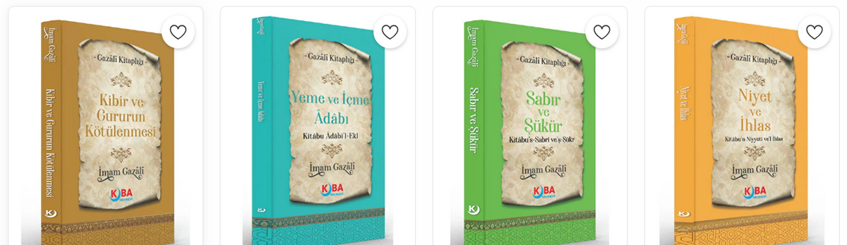 İmam Gazali: Maneviyat ve Arınma Seti 30 Kitap Takım