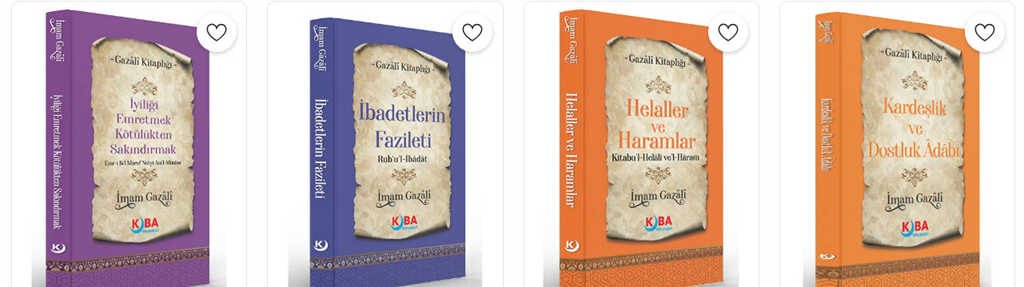 İmam Gazali: Maneviyat ve Arınma Seti 30 Kitap Takım