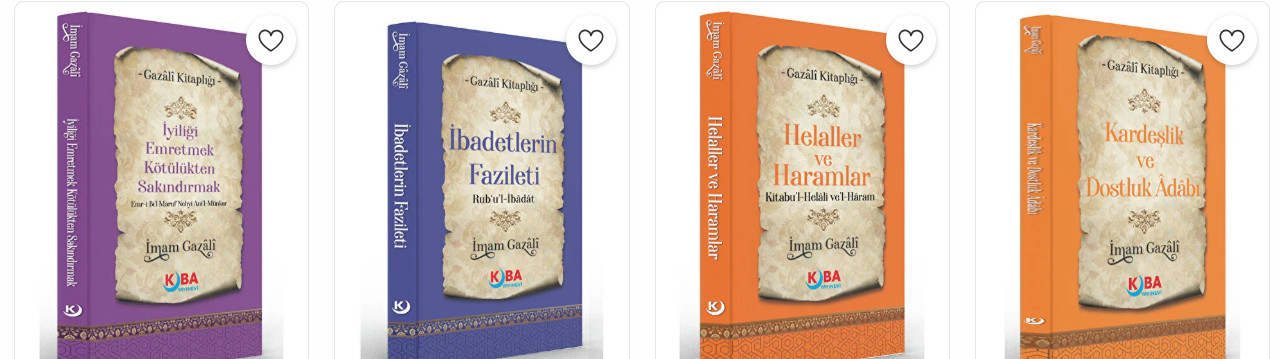 İmam Gazali: Maneviyat ve Arınma Seti 30 Kitap Takım