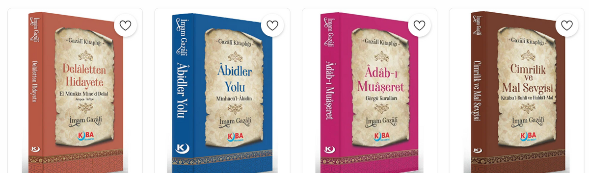 İmam Gazali: Maneviyat ve Arınma Seti 30 Kitap Takım
