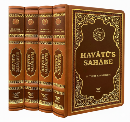 Hayatüs Sahabe Seti (4 CİLT) Termo Deri Cilt