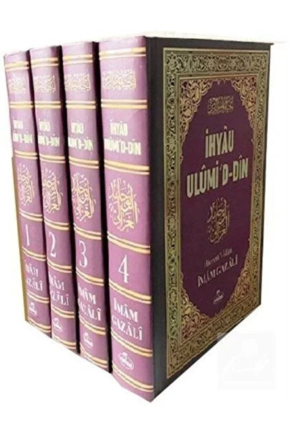 İmam Gazali İhyau Ulumid'din Seti (4 Cilt Büyük Boy)