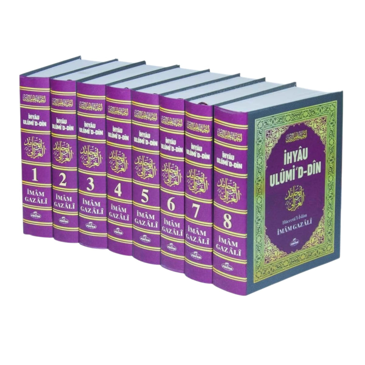 İmam Gazali, İHYÂ-U ULÛMİ'D-DÎN SETİ 8 Cilt Takım (Özel Kutulu)