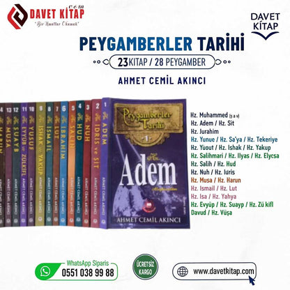 Peygamberlerin Hayatı Serisi (23 Kitap 28 Peygamber)