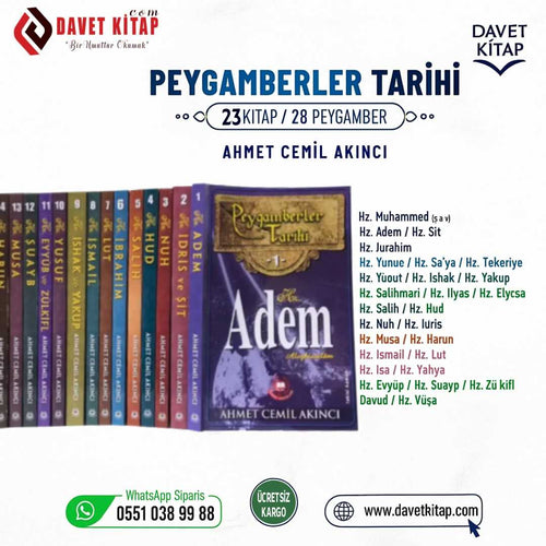 Peygamberlerin Hayatı Serisi (23 Kitap 28 Peygamber)