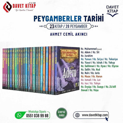 Peygamberlerin Hayatı Serisi (23 Kitap 28 Peygamber)