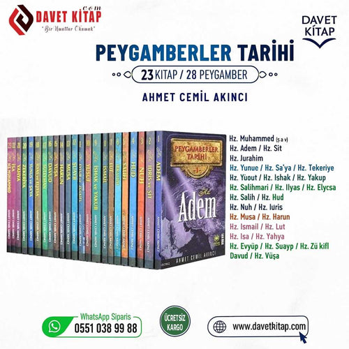 Peygamberlerin Hayatı Serisi (23 Kitap 28 Peygamber)