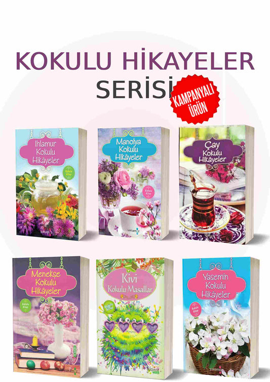 Okumayı Sevdiren Kokulu Hikayeler Seti (6 KİTAP)