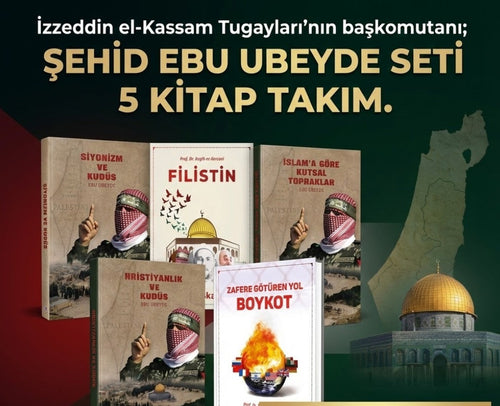 Kassam Başkomutanı Ebu Ubeyde Filistin Seti 5 Kitap