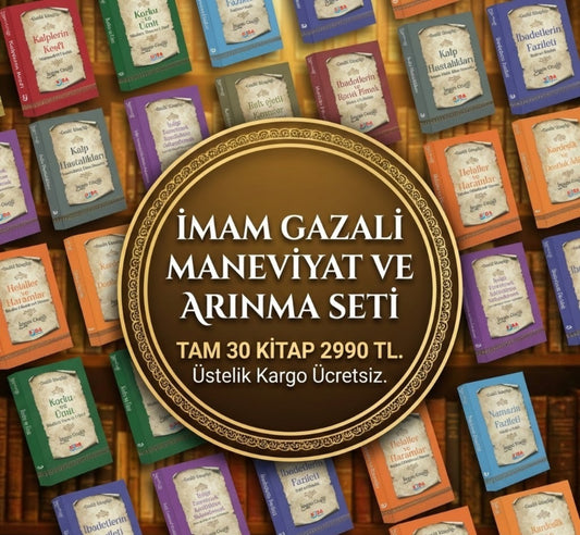 İmam Gazali: Maneviyat ve Arınma Seti 30 Kitap Takım