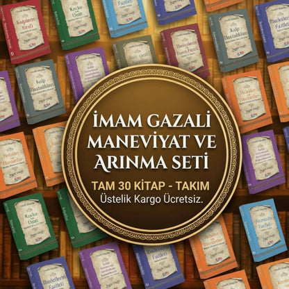 İmam Gazali: Maneviyat ve Arınma Seti 30 Kitap Takım