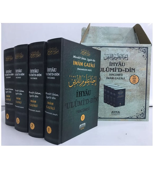 İmam Gazali İhyau Ulumid'din Seti (4 Cilt Büyük Boy)