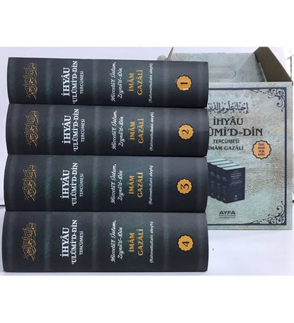 İmam Gazali İhyau Ulumid'din Seti (4 Cilt Büyük Boy)