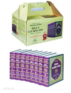 İmam Gazali, İHYÂ-U ULÛMİ'D-DÎN SETİ 8 Cilt Takım (Özel Kutulu)