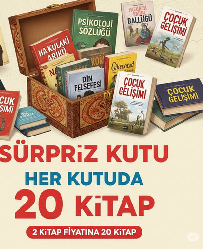SÜRPRİZ KUTU: Kitap Kurdunun Rüyası: 2 Kitap Fiyatına 20 Kitap!